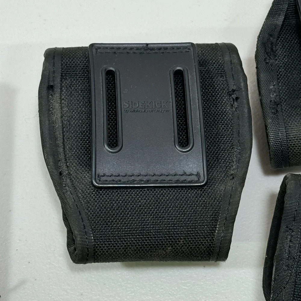 Uncle Mikes SIdekick Law Enforcement Duty Belt Holsters + Others LOT of 7